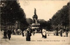Paris 11e - La Place de la République à Paris 11e