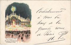 Expo 1900 Paris Palais de l'Electricite