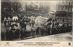 Les Zeppelins Sur Paris Les funerailles nationales des victimes