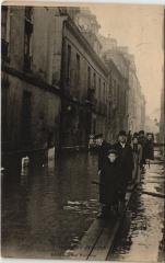 Paris 4e - Crue de la Seine à Paris 4e