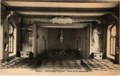 Carte postale ancienne Ecole Quinet - Salle de Conférences
                                                                     à Paris 9e
                                