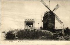 Carte postale ancienne Le Moulin de la Galette
                                                                     à Paris 18e
                                