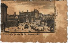 Ancien Paris. Porte de Saint-Antoine
