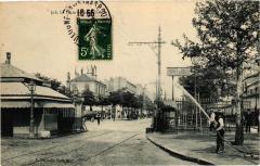 Carte postale ancienne La Porte de Saint-Cloud
                                                                     à Paris 16e
                                