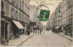 Carte postale ancienne La Rue de Wattignies
                                                                     à Paris 12e
                                