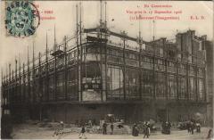 Gd Bazar de la Rue de Rennes Paris 9e En construction 1906 à Paris 9e