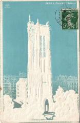 Paris 4e Tour Saint-acques Embossed -
																					75004 Paris 4e
																			