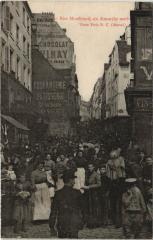 Paris 5e Rue Montferrand un dimanche matin à Paris 5e