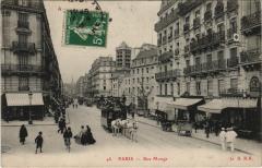Paris 5e Rue Monge à Paris 5e
