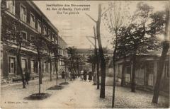 Carte postale ancienne Institution des Diaconesses - Rue de Reuilly - Une Vue générale
                                                                     à Paris 12e
                                