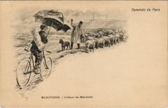 Camelots de Paris Elections Colleur de banlieu