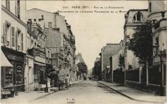 Carte postale ancienne Rue de la Faisanderie
                                                                     à Paris 16e
                                