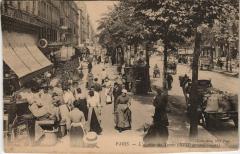 Carte postale ancienne L'Avenue des Ternes
                                                                     à Paris 17e
                                