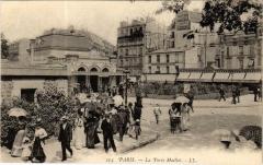 Carte postale ancienne La Porte Maillot
                                                                     à Paris 17e
                                