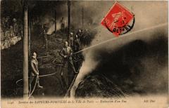 Paris Extinction d'un feu