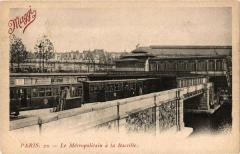 Le Métropolitain à la Bastille à Paris 4e