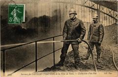 Paris Extinction d'un feu