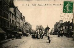 Faubourg Saint-Antoine et Porte de Montreuil à Paris 12e