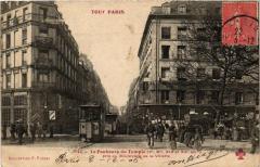Tout Paris 10e 1140 Faubourg du Temple pris du Bd de la Villette à Paris 10e