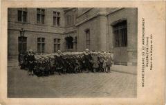 Colonie Scolaire du XIIe Arrondissement - Villeblevin (Yonne) - Départ de la Mairie du XIIe à Paris 12e