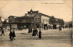 Gare de Vincennes à Paris 12e