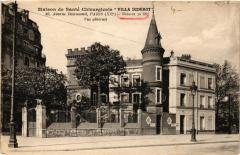 Carte postale ancienne Maison de Santé Chirurgicale Villa Diderot - Vue générale
                                                                     à Paris 12e
                                