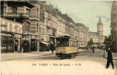 Paris 12e Rue de Lyon à Paris 12e