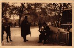 Paris métiers. Bouquiniste du Quai de la Tournelle