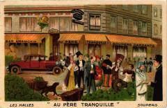 Paris 1e 16, rue Piere-Lescot Au Pere Tranquille à Paris 1er