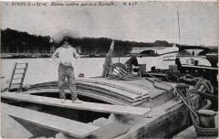 Paris Berges de la Seine Bateau a platre Quai de la Tournelle
