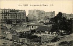 Carte postale ancienne Montmartre - Le Maquis
                                                                     à Paris 18e
                                