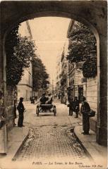 Carte postale ancienne Les Ternes - La Rue Bayen
                                                                     à Paris 17e
                                