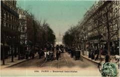 Paris 5e Boulevard Saint-Michel. à Paris 5e