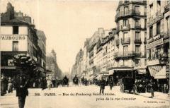 Paris 11e Rue du Faubourg Saint-Antoine. Rue Crozatier P. Marmuse à Paris 11e
