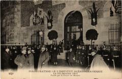 Paris 5e Inaug de l'institut Océanographique. 1911 à Paris 5e