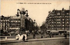 Paris 12e Rue de Lyon. Gare du P.L.M. F. Fleury à Paris 12e