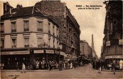 Rue Saint-Charles prise de la Rue de Javel à Paris 15e