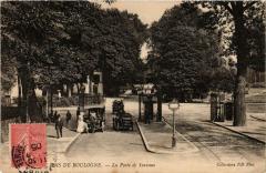 Bois de Boulogne - Porte de Suresnes à Paris 16e