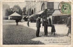 Paris Les Petits métiers parisiens. Le Marchand de plaisir