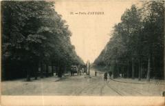 Carte postale ancienne La Porte d'Auteuil
                                                                     à Paris 16e
                                