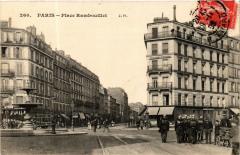 Carte postale ancienne Place Rambouillet
                                                                     à Paris 12e
                                
