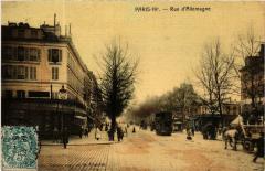 Rue d'Allemagne à Paris 19e