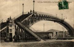 La Passerelle du Bassin de la Villette à Paris 19e