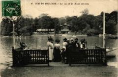 Bois de Boulogne - Le Lac et le Châlet des Iles à Paris