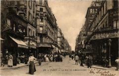 Carte postale ancienne La rue de Clignancourt
																	 à Paris 18e
								
