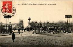 Carte postale ancienne La Porte des Ternes
                                                                     à Paris 17e
                                