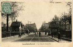Carte postale ancienne La Porte de Courcelles
                                                                     à Paris 17e
                                