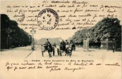 Carte postale ancienne Porte Dauphine du Bois de Boulogne
                                                                     à Paris 16e
                                