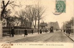 Paris 17e Fin de la Rue de Courcelles. à Levallois-Perret