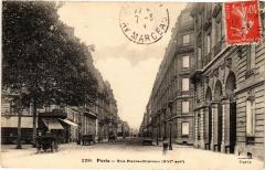 Carte postale ancienne Rue Pierre-Charron
                                                                     à Paris 16e
                                